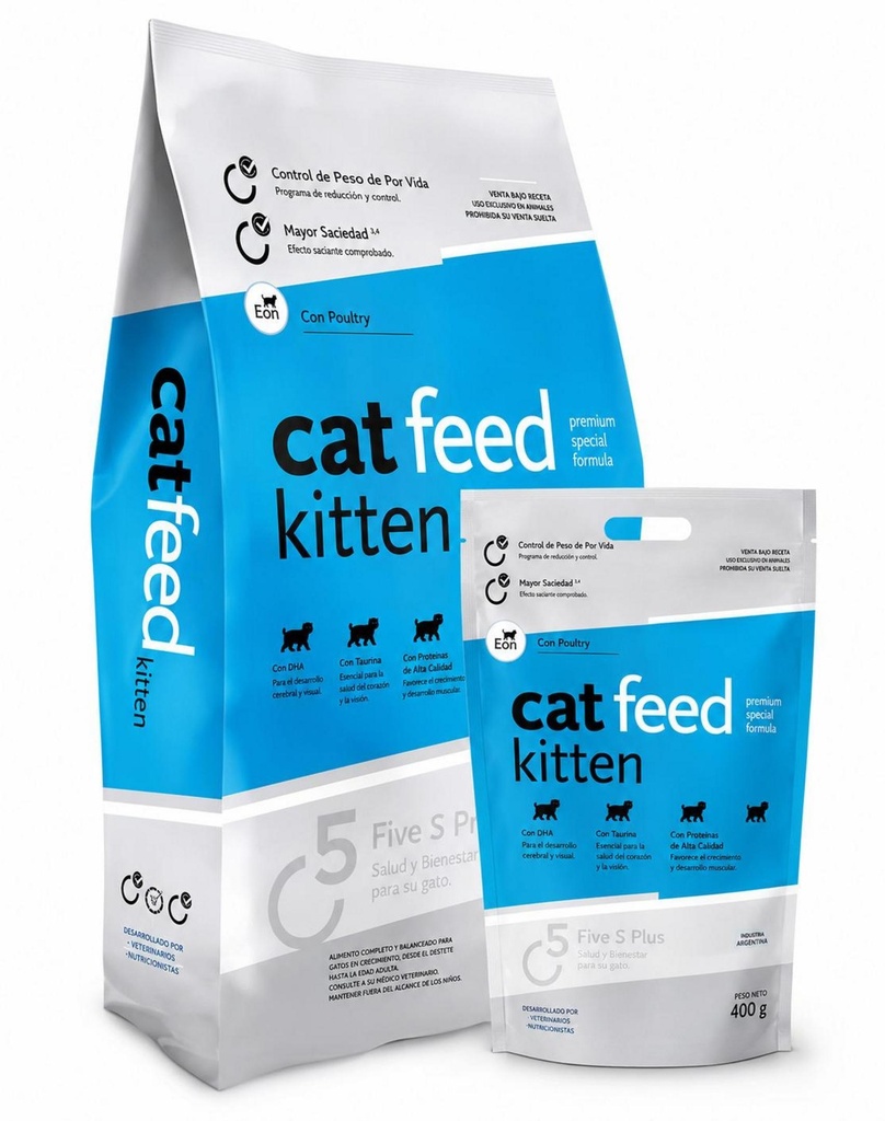 CATFEED Kitten Gato Cachorro 1,5 kg