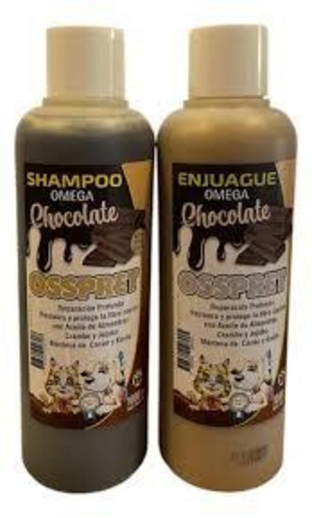 OSSPRET Shampoo Omega Chocolate x 1000 ml