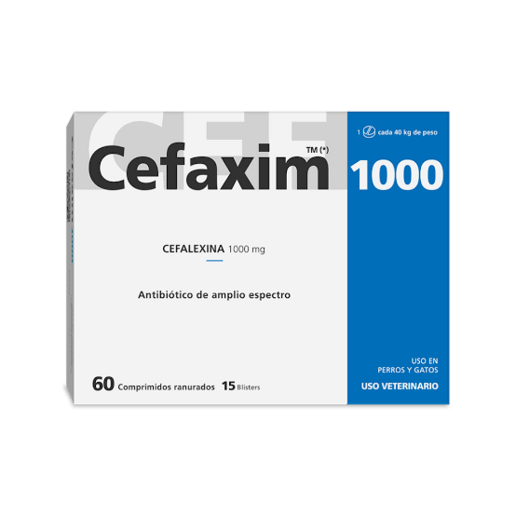 CEFAXIM 1000 mg x 60 comprimidos