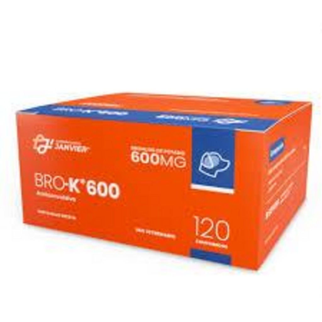 BROMURO DE POTASIO Janvier 600 mg x 120 comprimidos