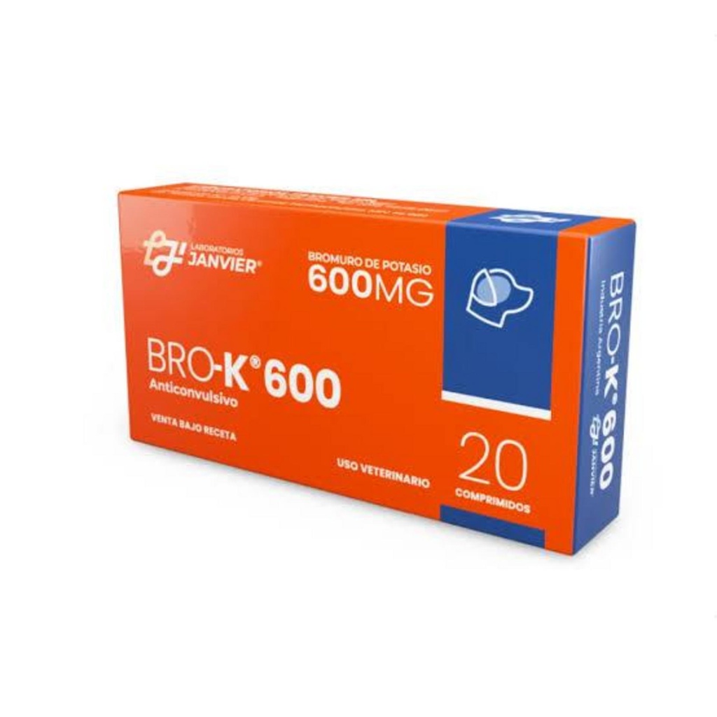 BROMURO DE POTASIO Janvier 600 mg x 20 comprimidos