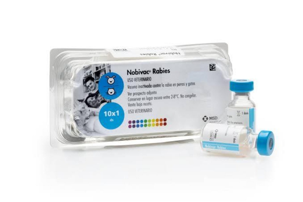 NOBIVAC Rabies Antirrábica x 1 ds