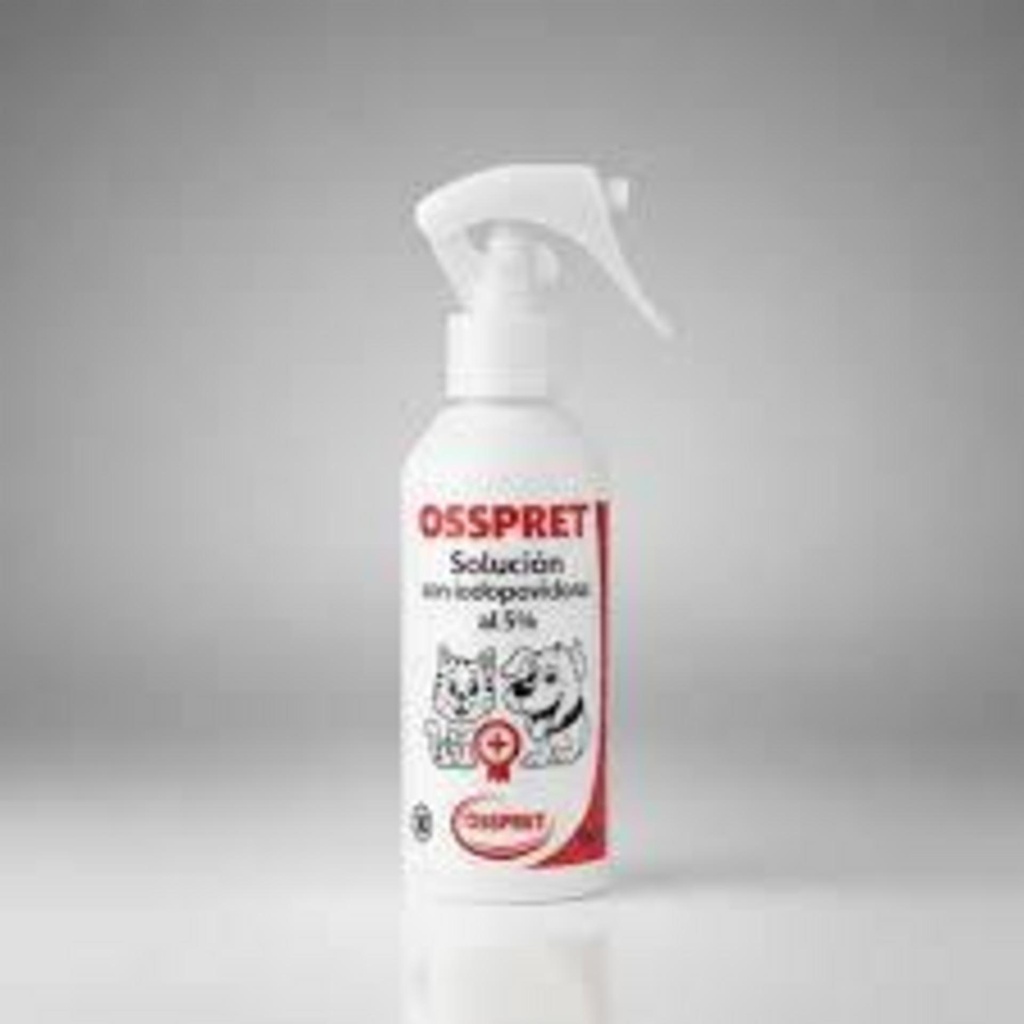 OSSPRET Solucion Iodopovidona 5% Repuesto x 100 ml