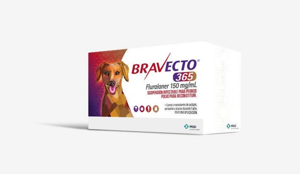 BRAVECTO 365 fco polvo + diluyente x 14 ml