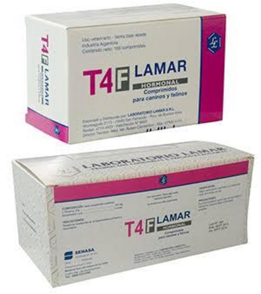 T4 F Lamar 0,9 mg x 250 comprimidos