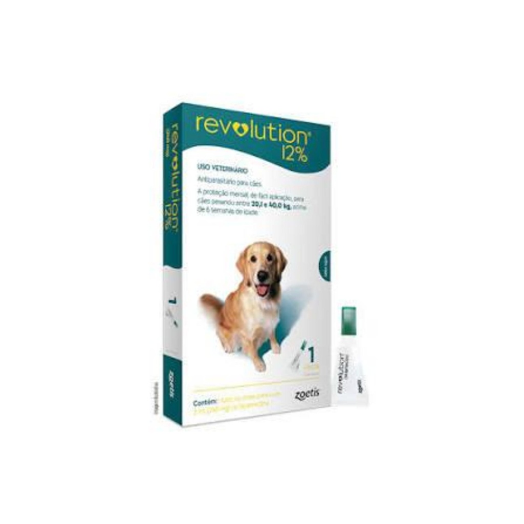 REVOLUTION 12% XG (20-40 kg) x 2 ml