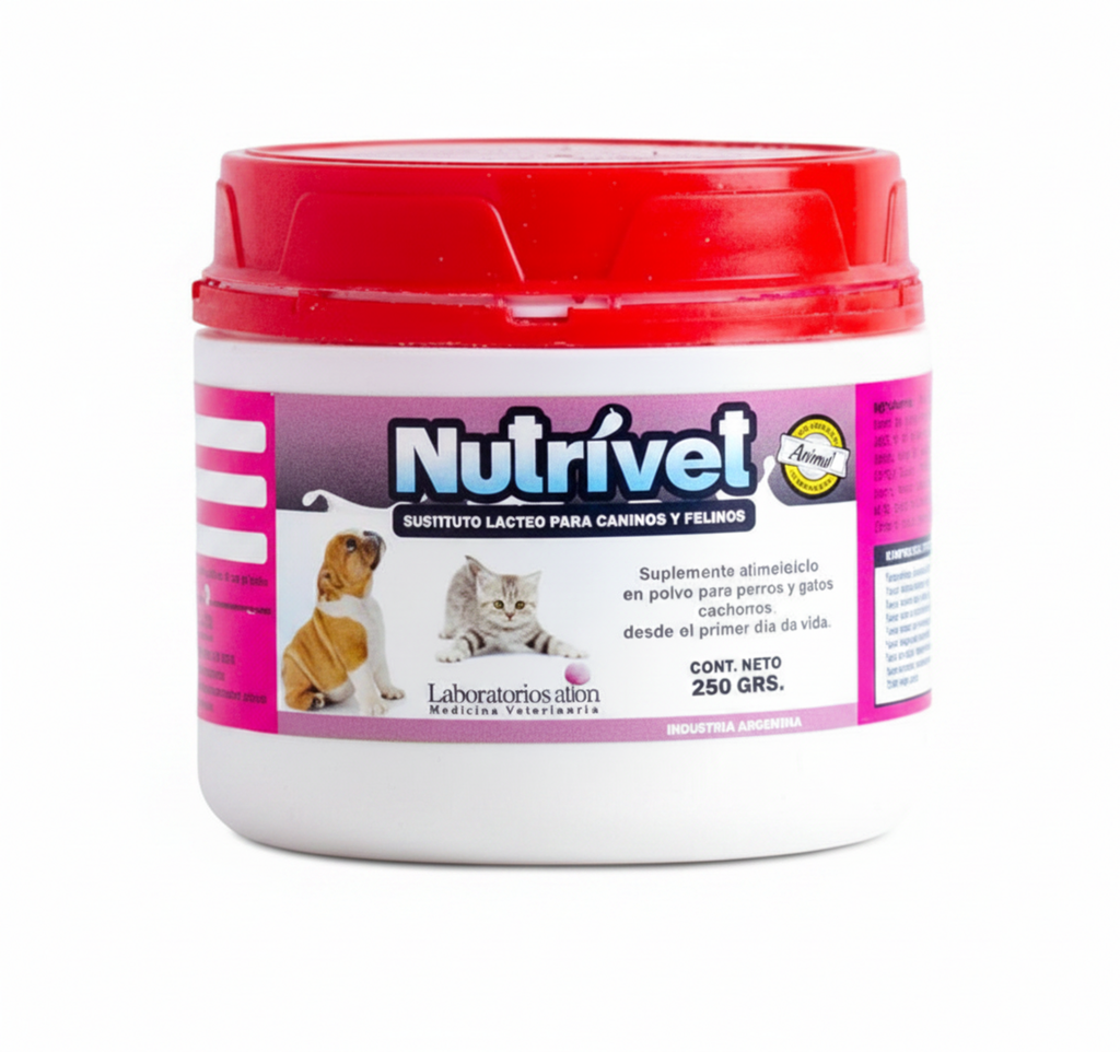 NUTRIVET  Sustituto Lácteo Polvo x 500 gr